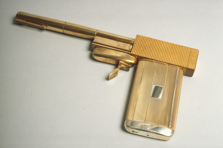 gold python gun