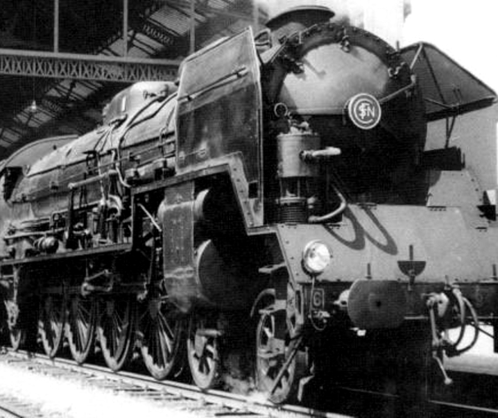 The French 241P Steam Locomotive