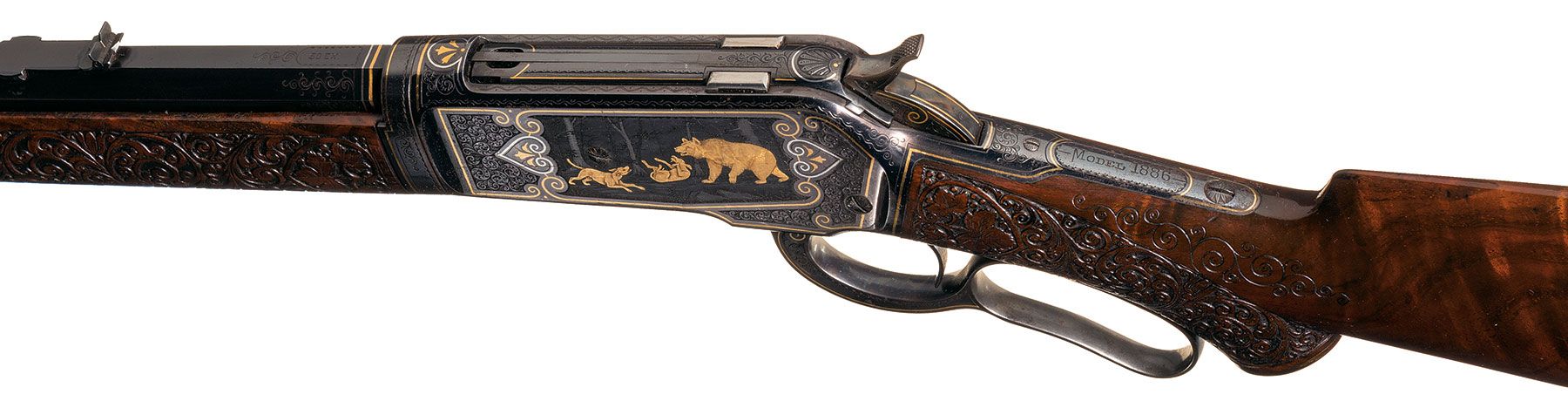Winchester Model 1886 Ulrich engraved rifle