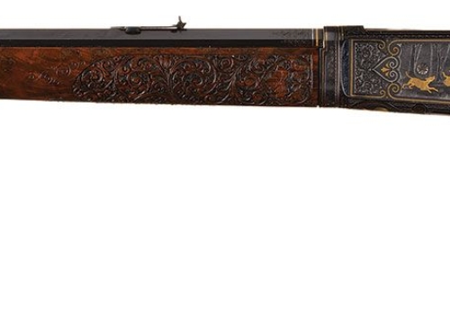 No. 1 Engraved Winchester Model 1886 Express Rifle