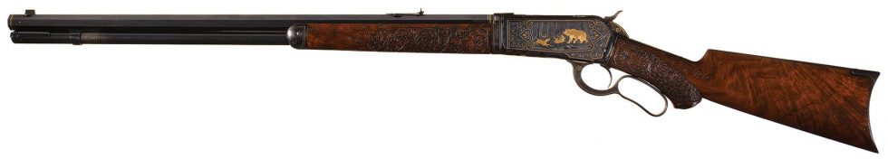 Winchester Model 1886 Ulrich engraved rifle