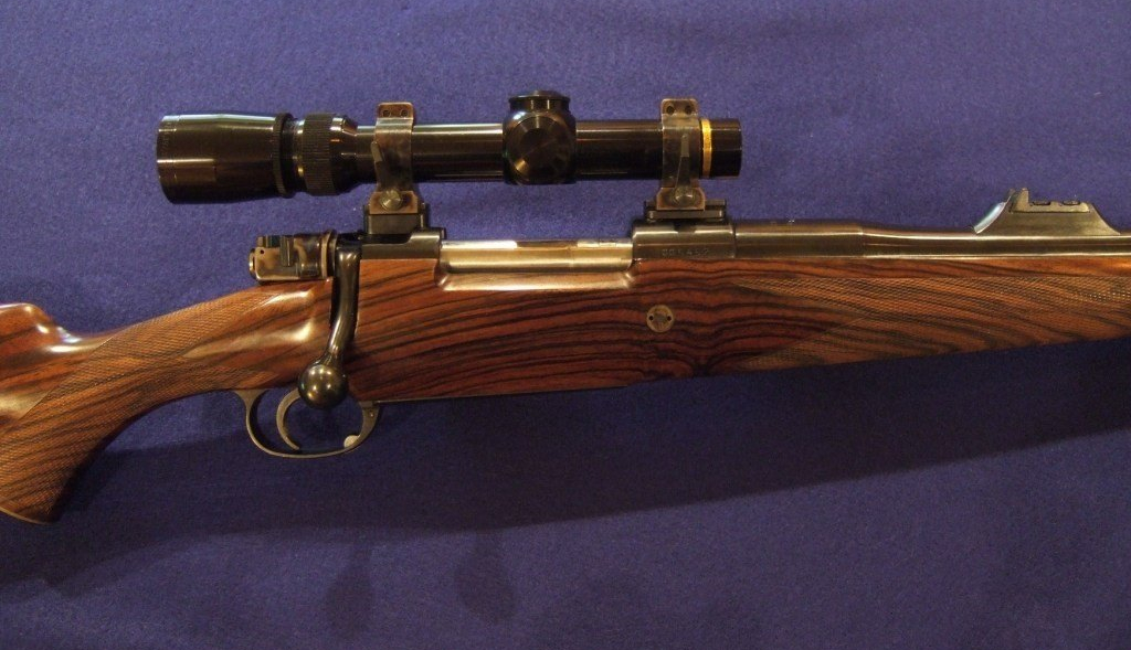 Custom Mauser M98 358 Norma Magnum rifle