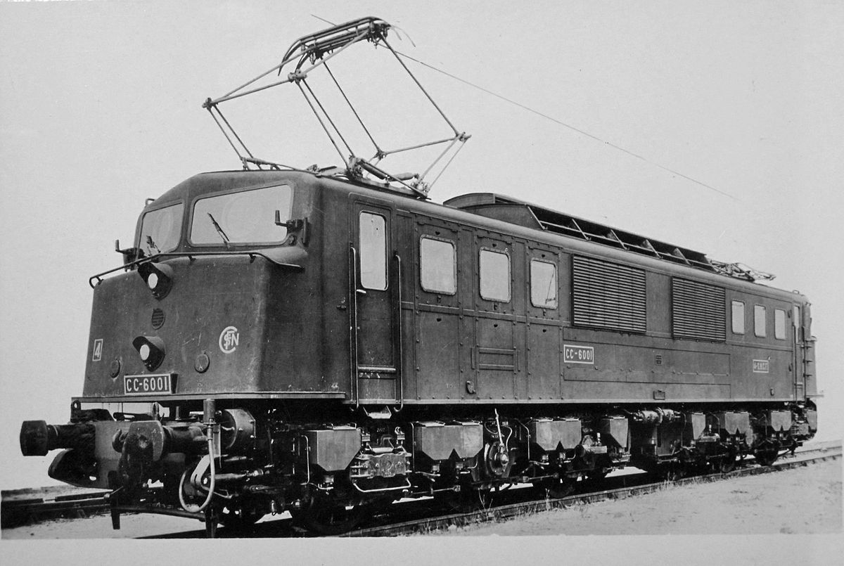 SNCF electric locomotive CC6001