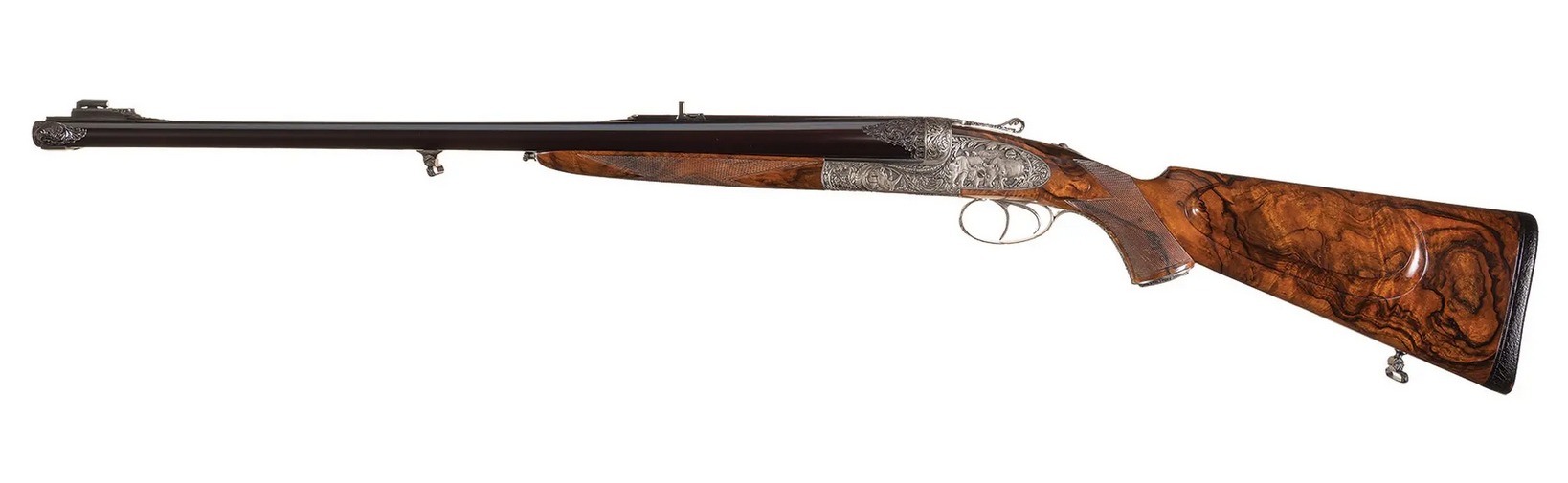 Holland and Holland Phillippe Grifnee engraved double rifle