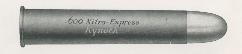 Elephant rifle cartridge