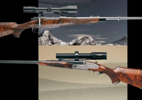 Double and Bolt Action Rifles by Grulla Armas