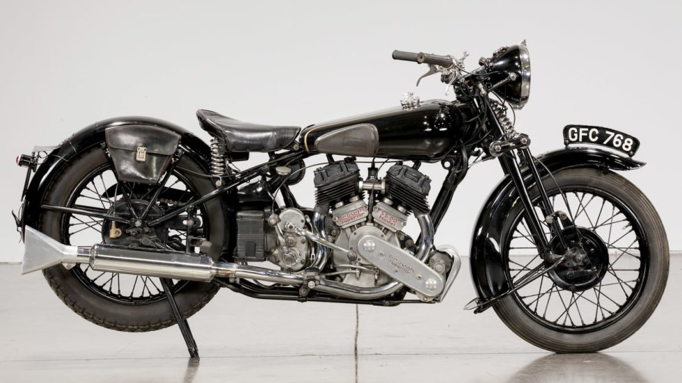 Brough Superior SS80 motorcycle