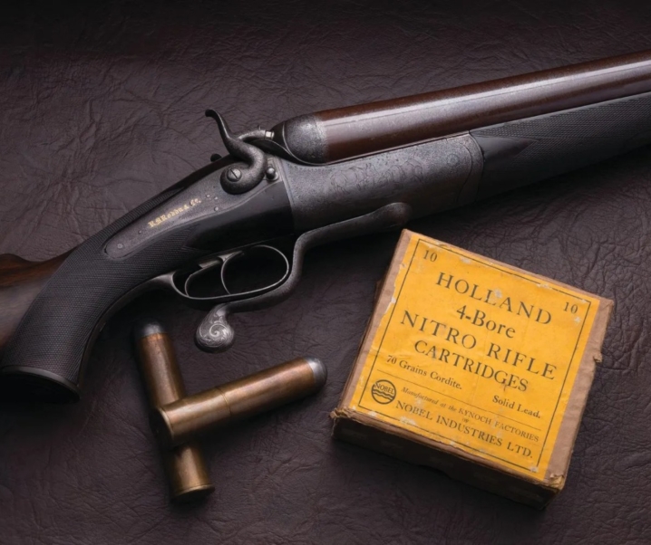 Rodda & Co. 4 Bore Double Rifle