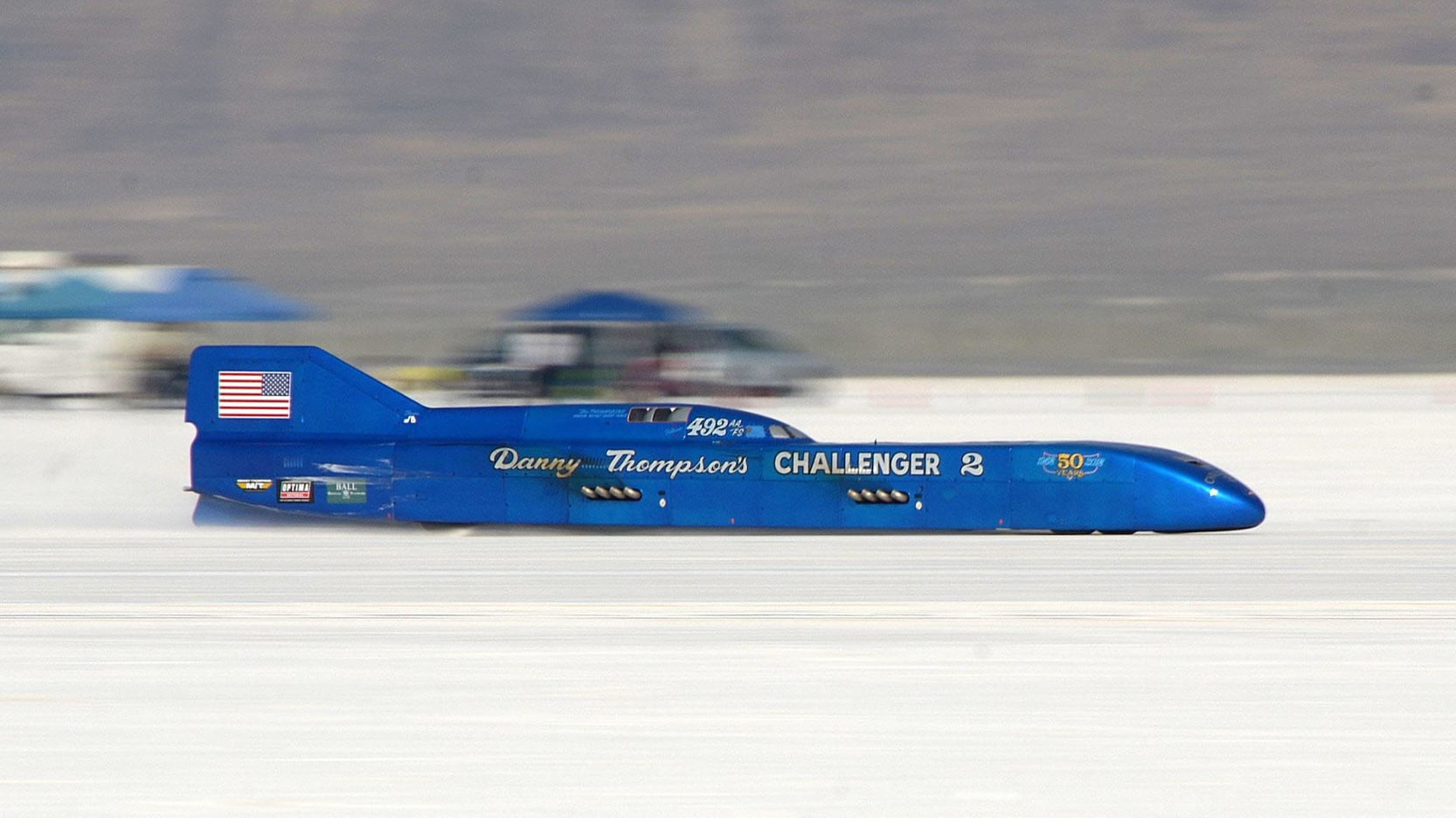 Challenger Streamliner speed record car