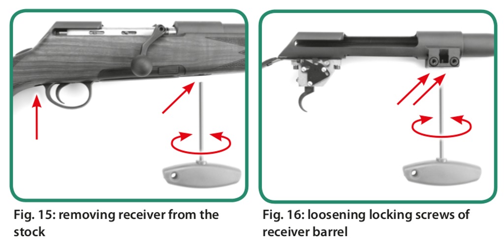 Rößler Titan rifle barrel switch system