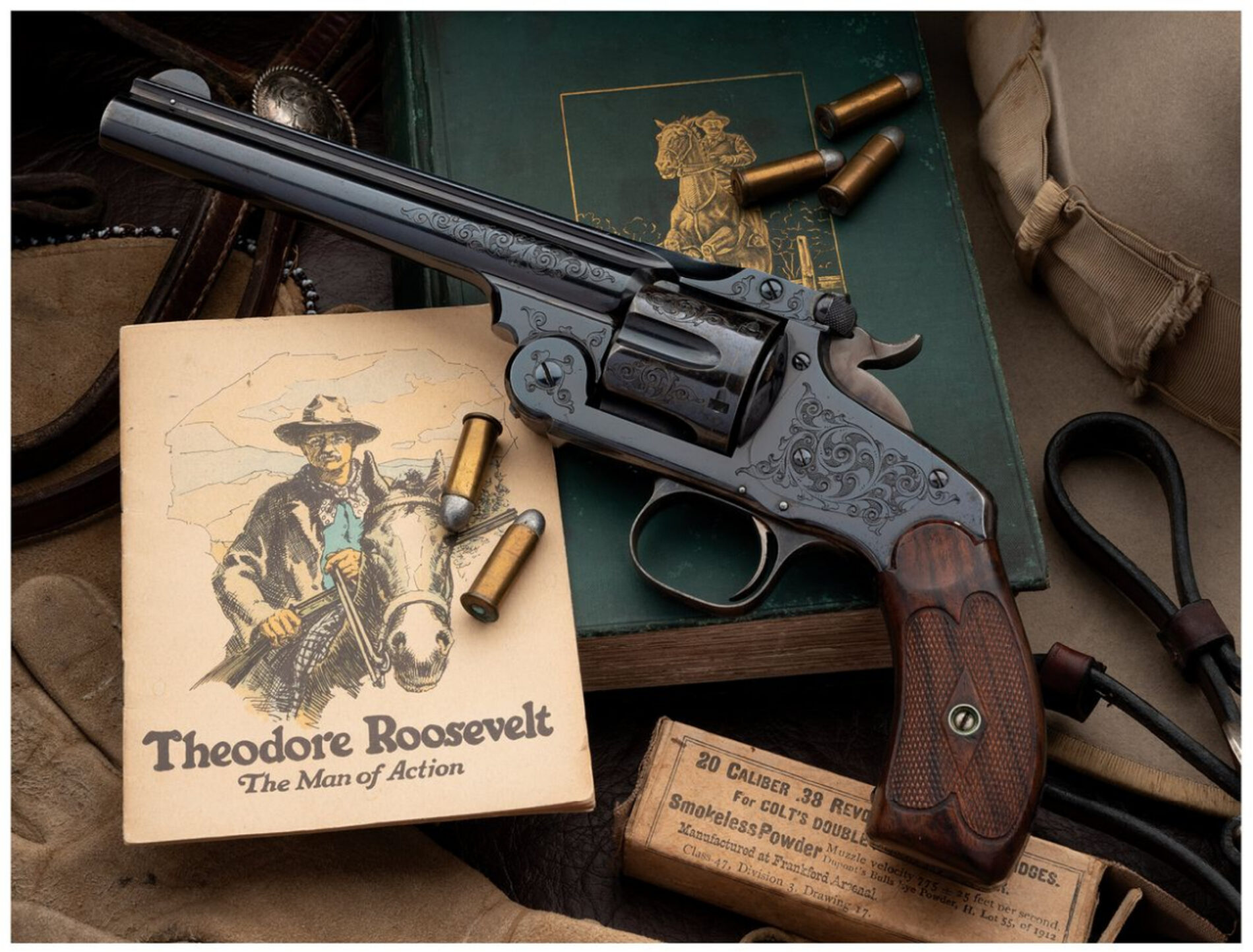 Colonel Theodore Roosevelt Smith and Wesson No. 3 Revolver