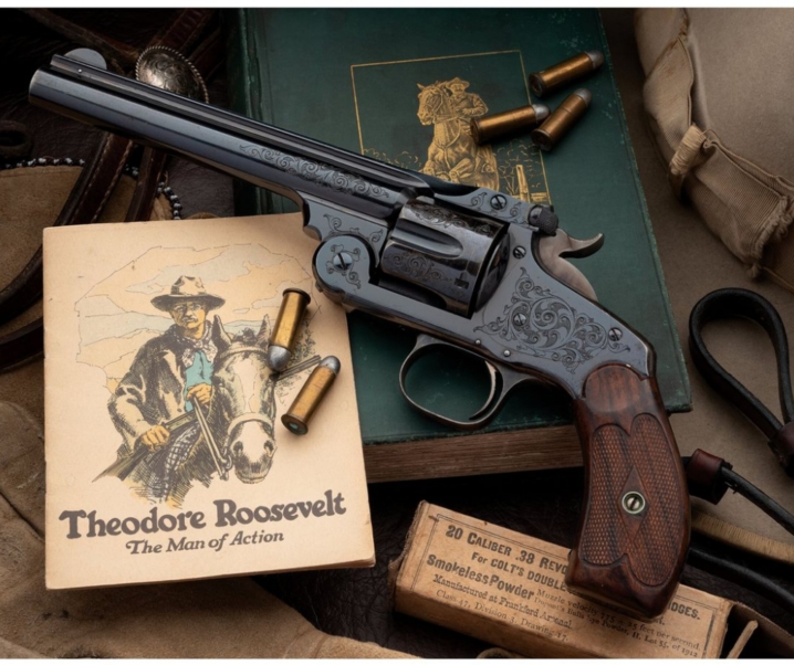 Colonel Theodore Roosevelt Smith & Wesson No. 3 Revolver