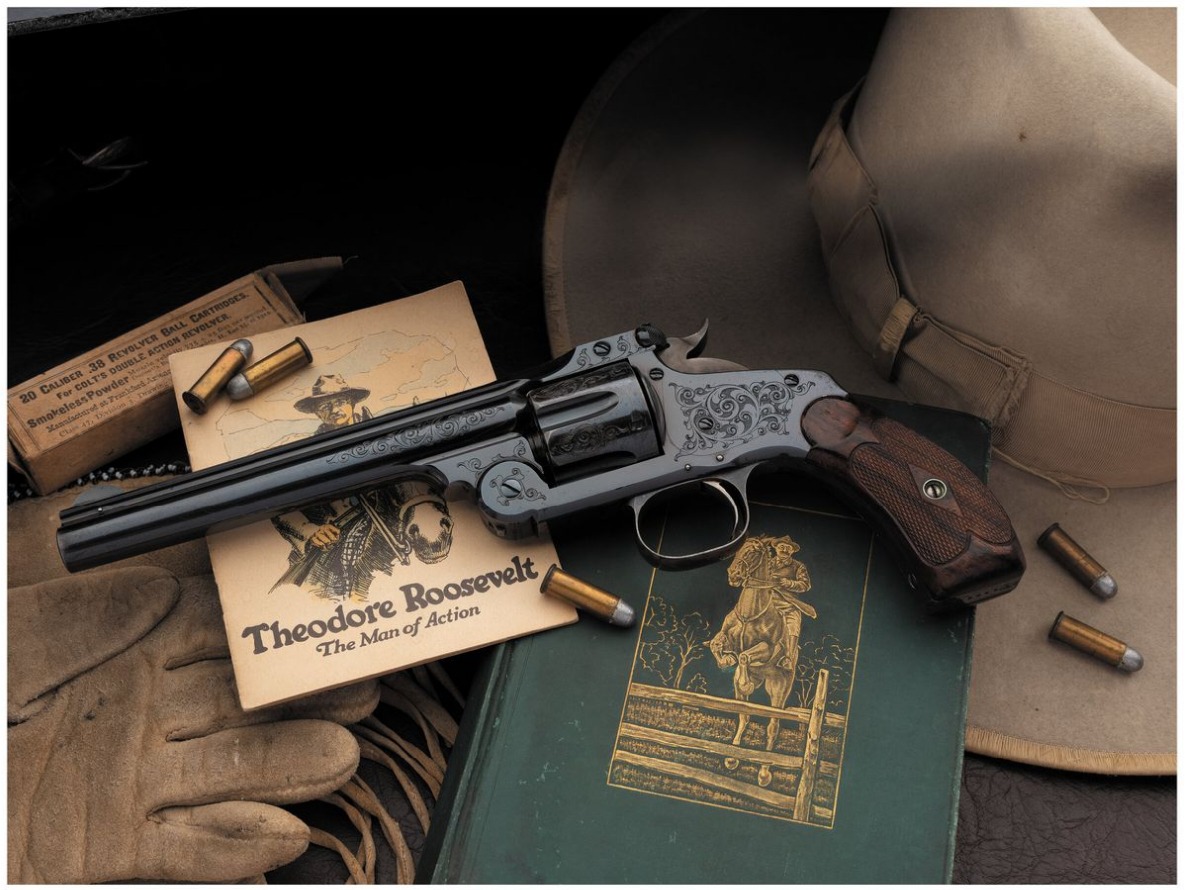 Theodore Roosevelt Smith and Wesson revolver