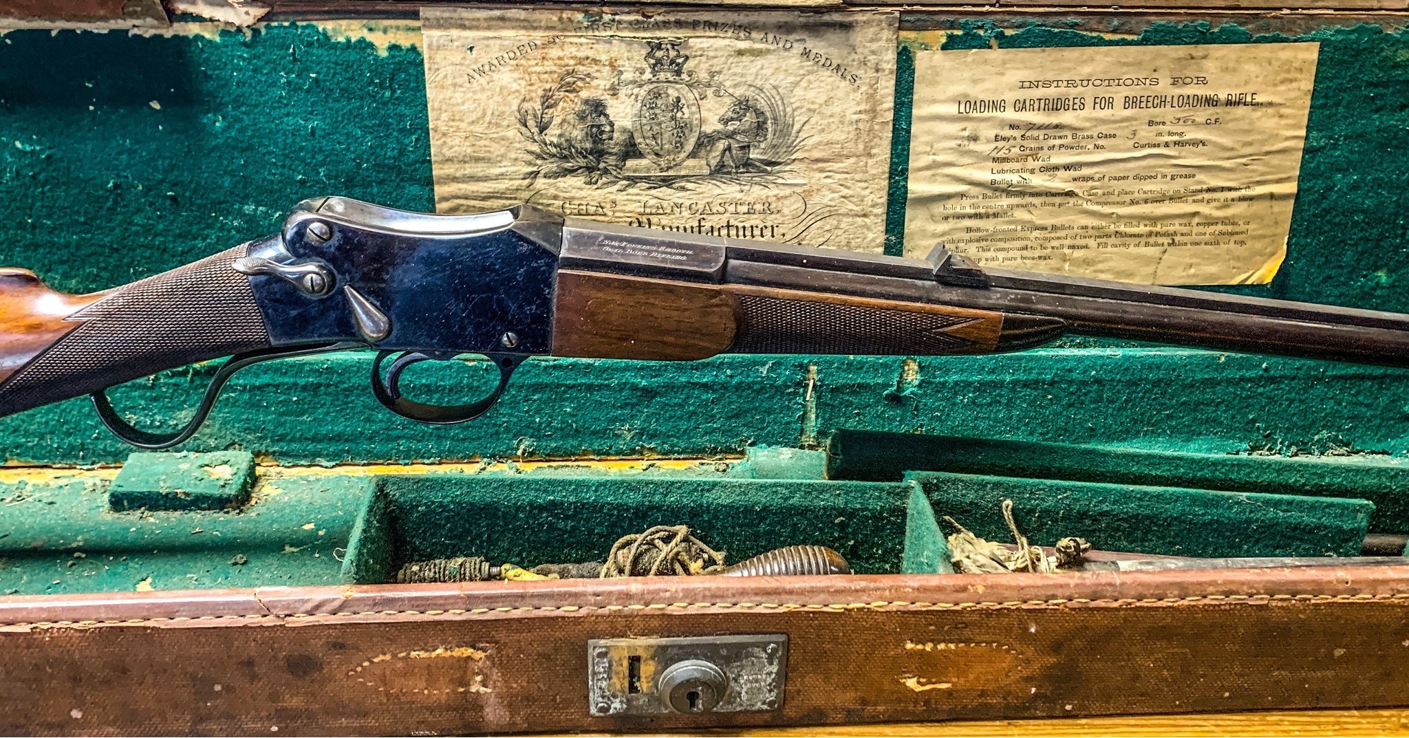 Charles Lancaster Martini sporting rifle