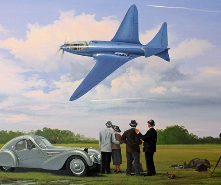 The Bugatti 100P Racing Aircraft