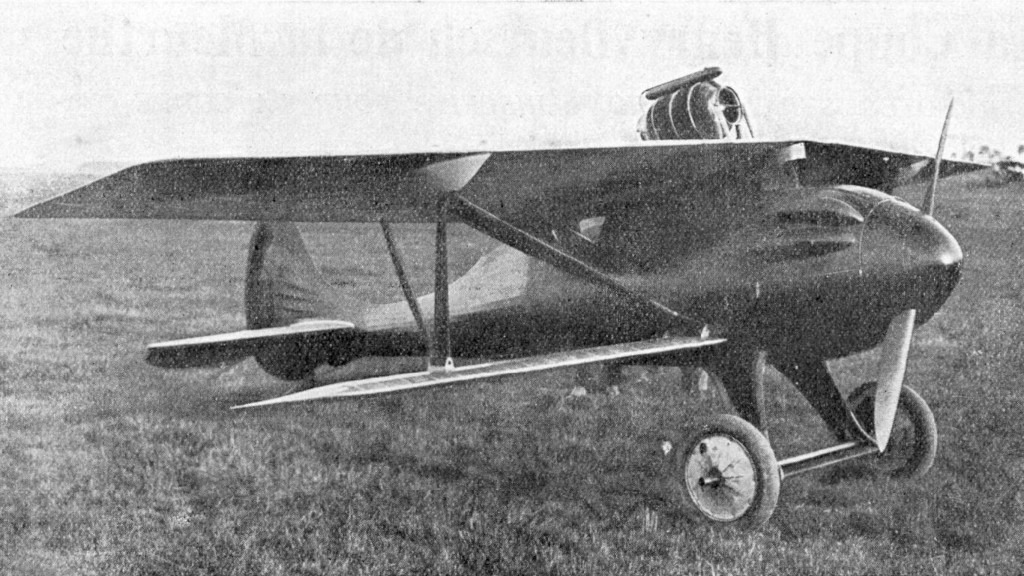Louis de Monge racing aircraft