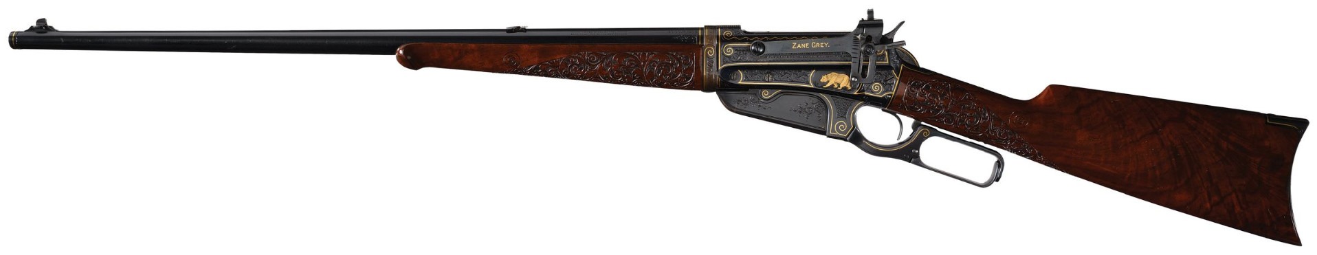 Zane Grey Winchester M1895 sporting rifle