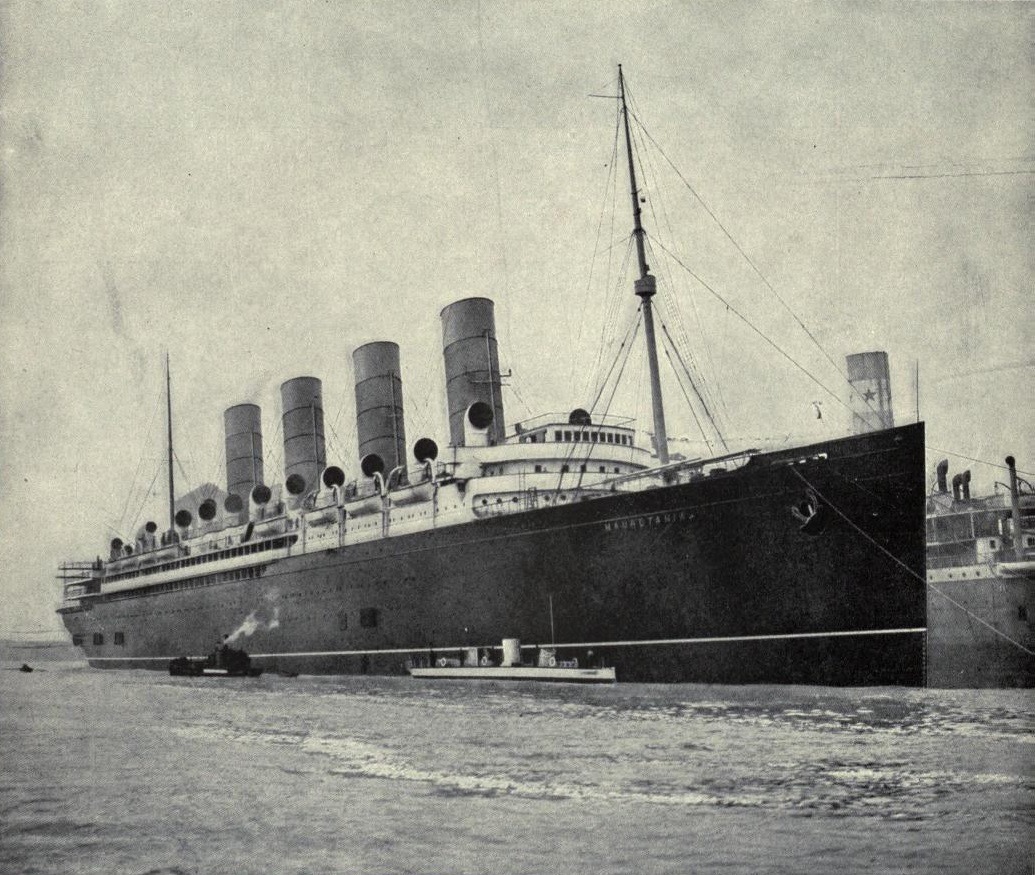 Turbinia RMS Mauretania