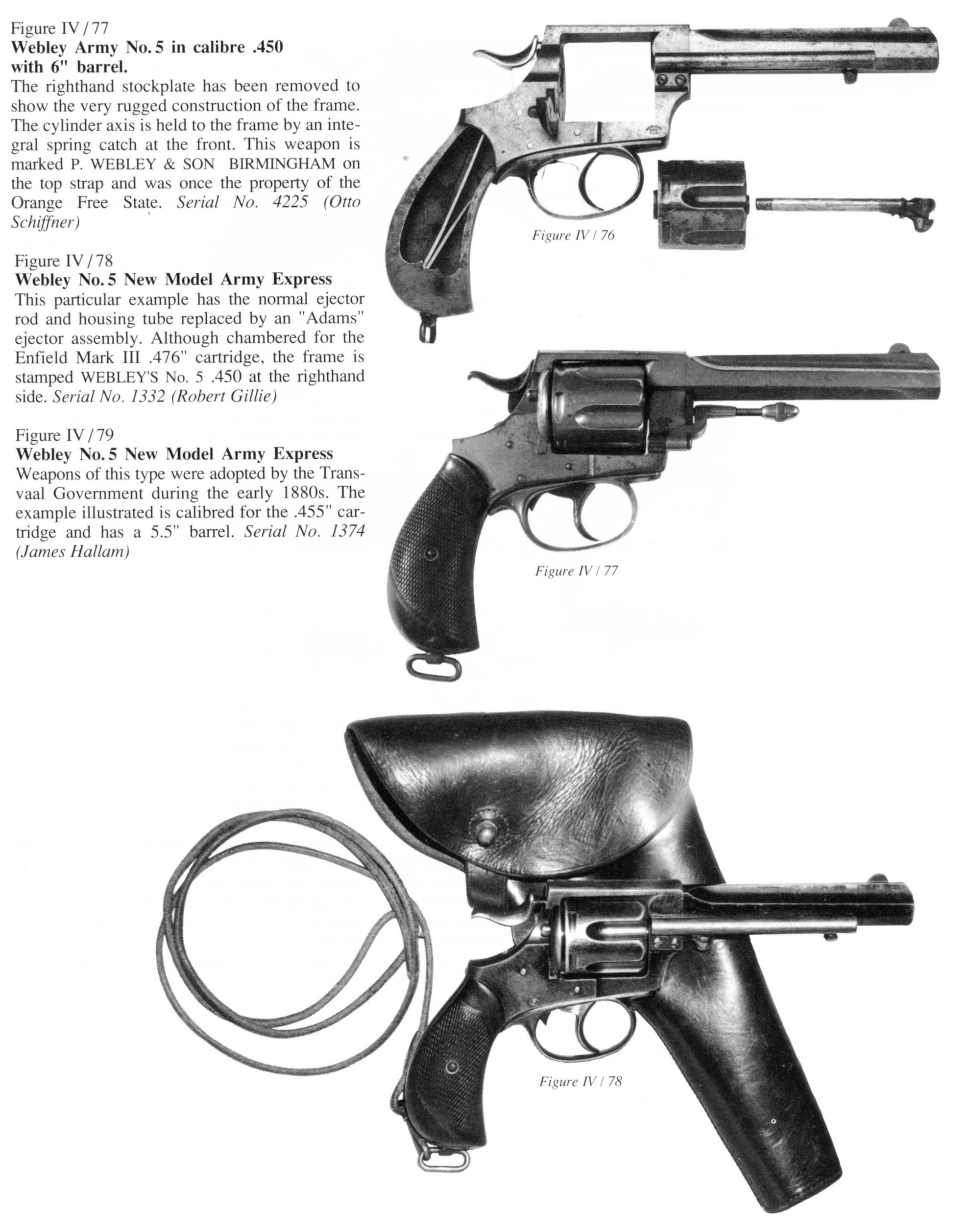 Webley No5 New Model Army Express revolver