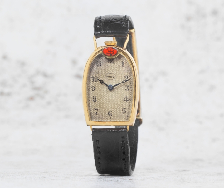 Mido for Bugatti Gold Manual Wind Wristwatch