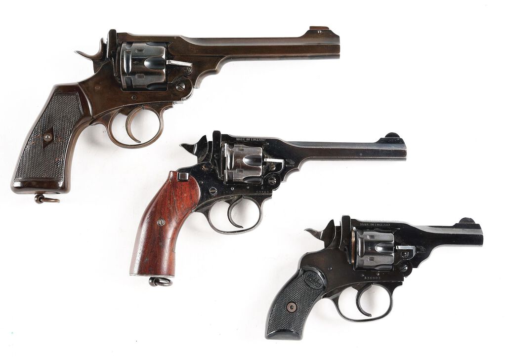 Webley revolvers Mark VI pocket Mark IV