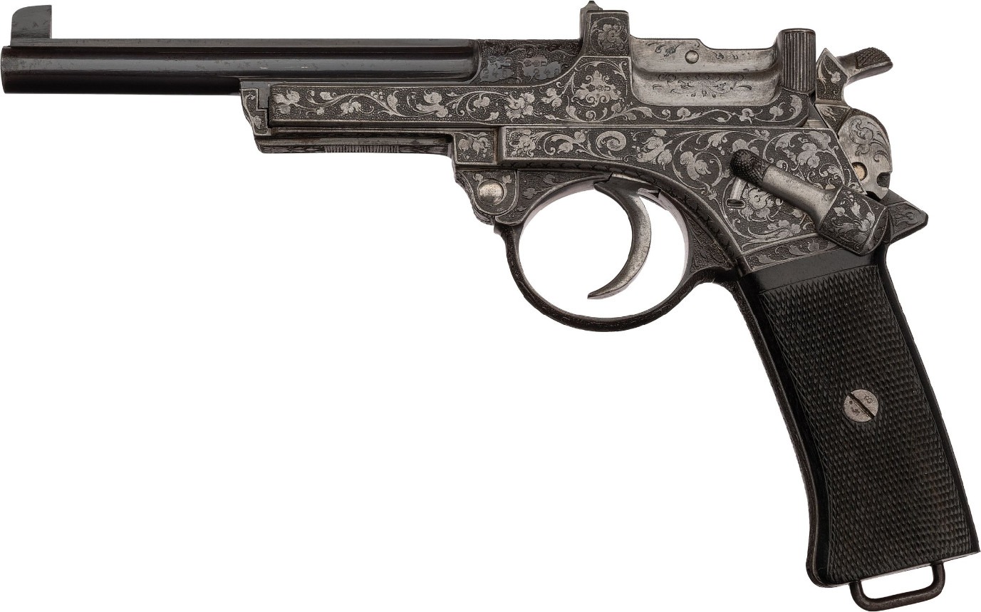 Presentation Exhibition Grade Mannlicher Model 1900 Pistol