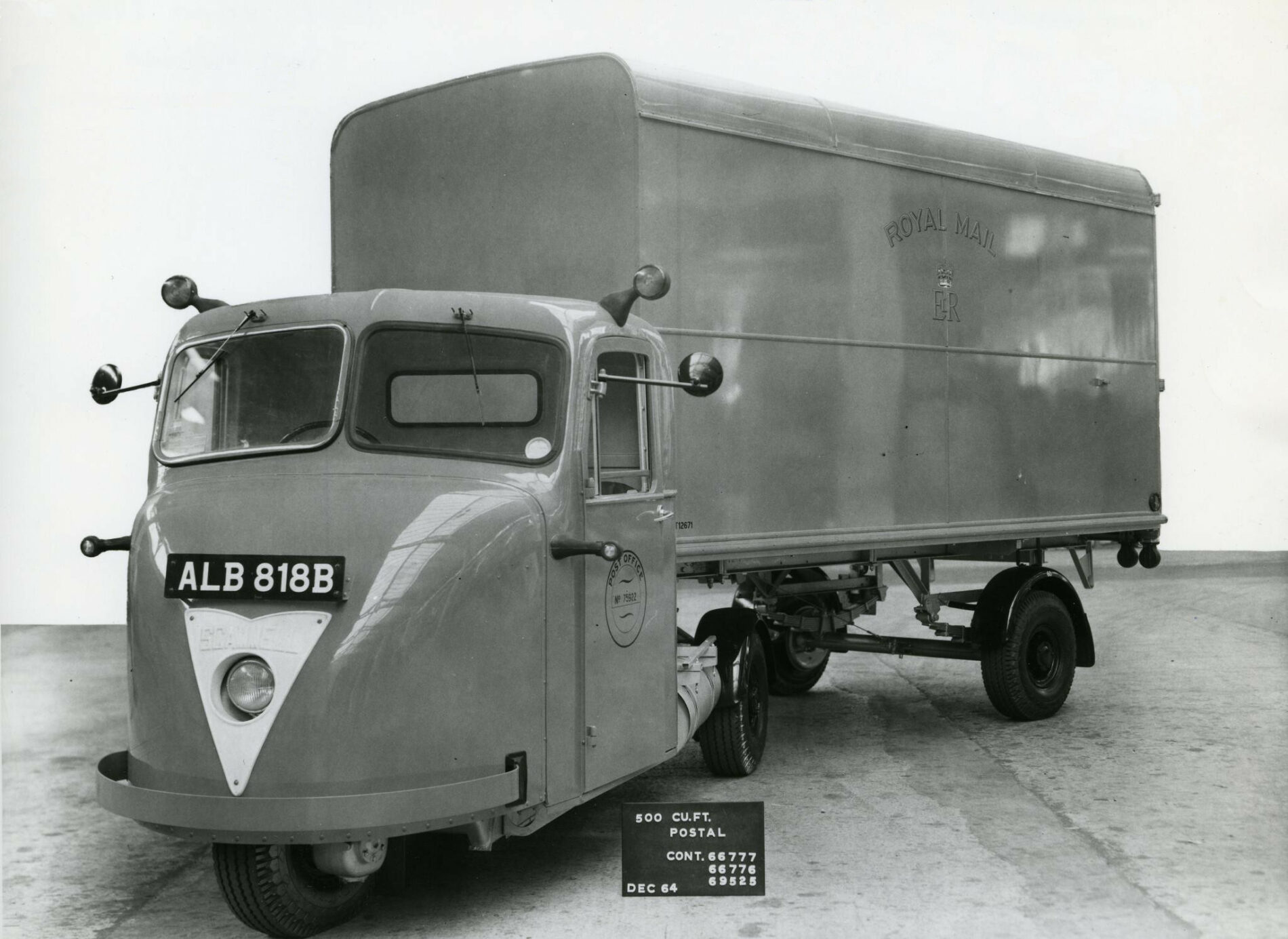 Scammell Scarab mechanical horse British Post Office vehicle