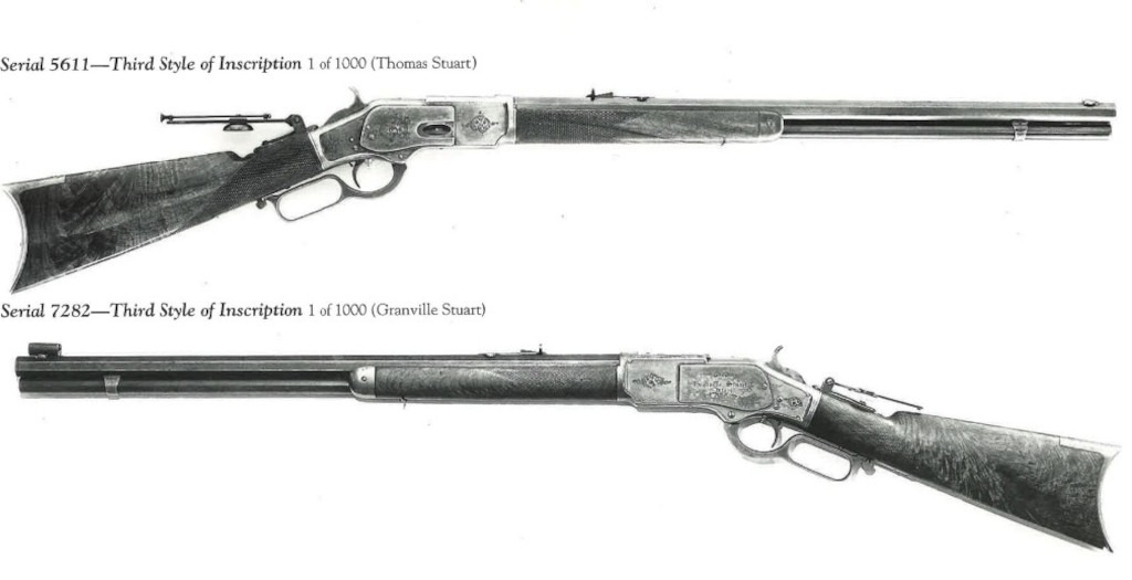 Granville Thomas Stuart Winchester one of one thousand lever action rifle