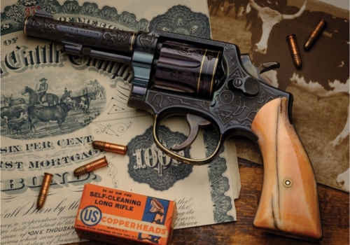 US Post Office/Engraved Smith & Wesson .22 M&P Revolver