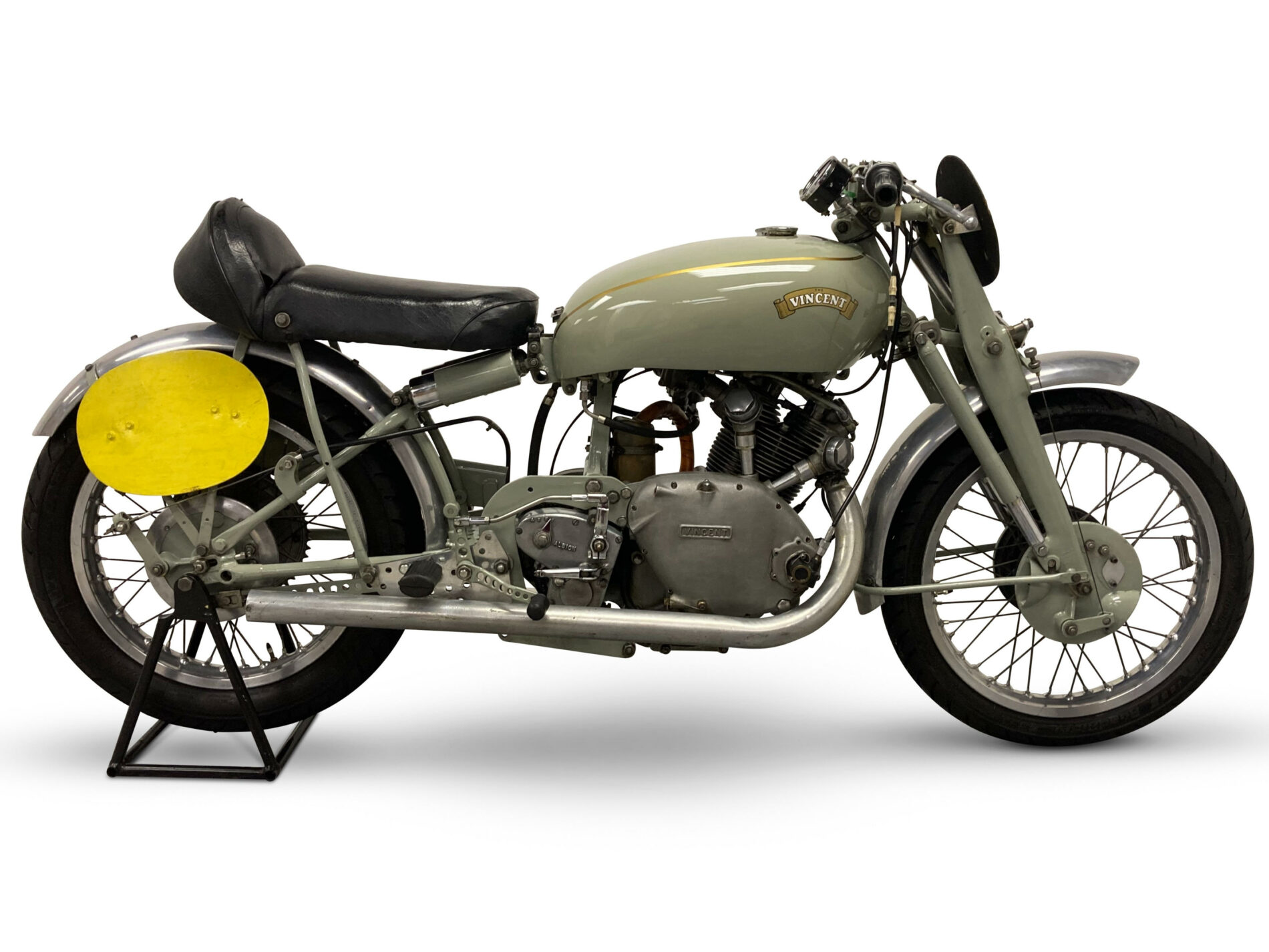 Vincent Grey Flash classic racing motorcycle
