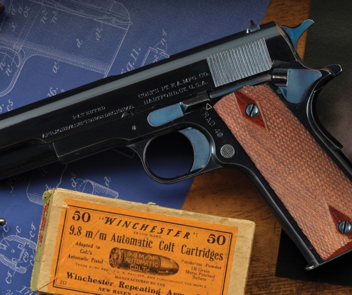 Colt Model 1910 9.8mm Pistol