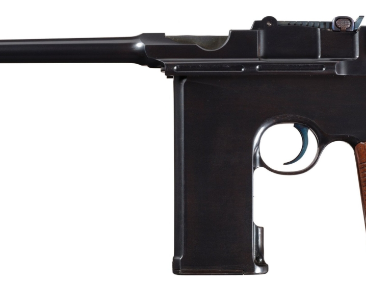 Mauser 1896 20-Shot Flatside Cone Hammer Pistol