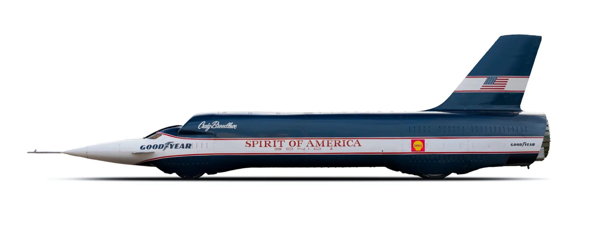 Spirit of America Sonic I Craig Breedlove land speed record car