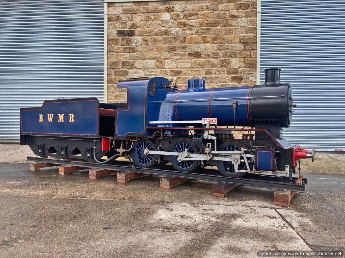 Steam locomotive fifteen inch gauge