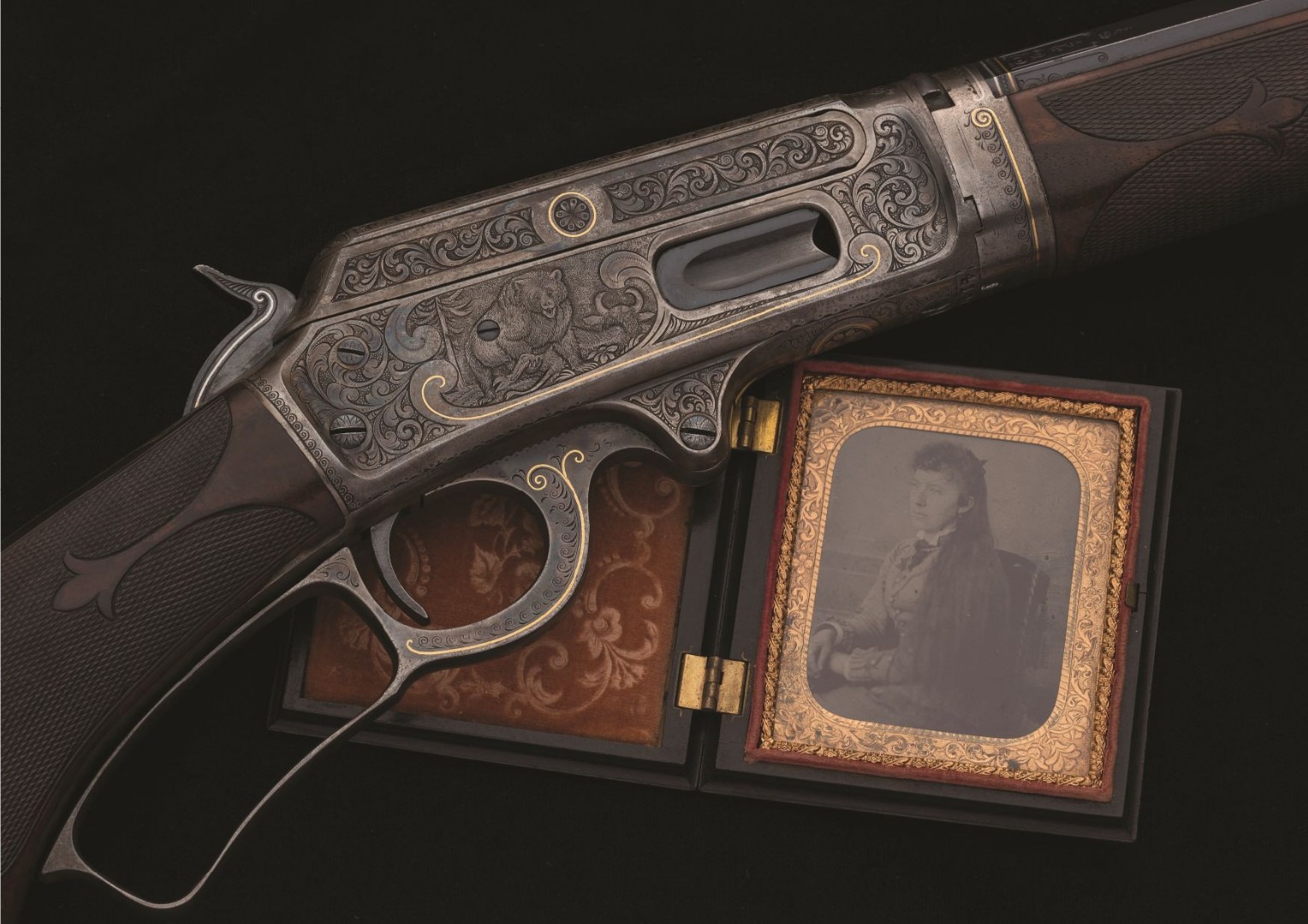 Annie Oakley Marlin M1893 lever action sporting rifle Rock Island Auction