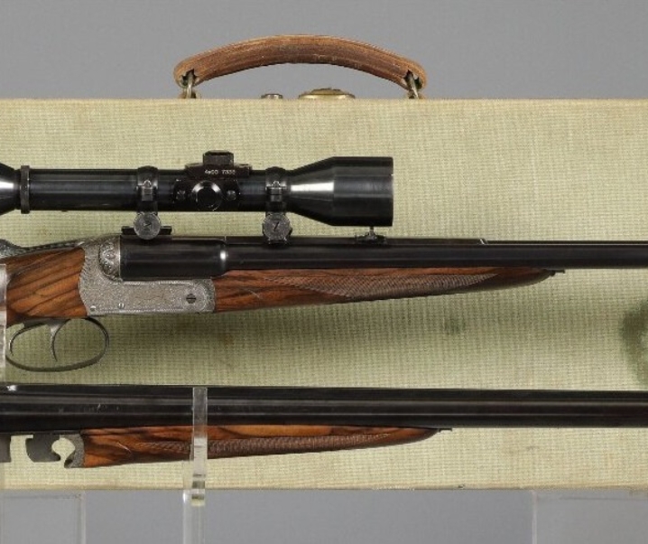 Daniel Fraser Double Rifle in 22 Hornet