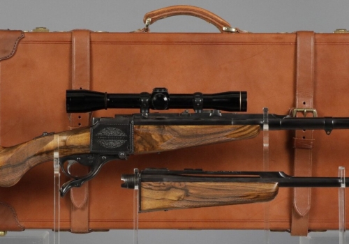 Thomas Bland & Sons Falling Block Take-down Rifle