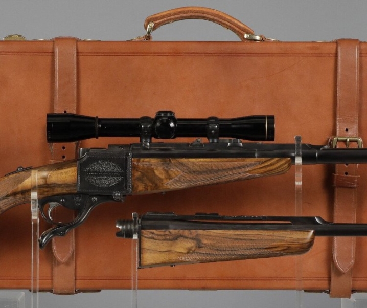 Thomas Bland & Sons Falling Block Take-down Rifle