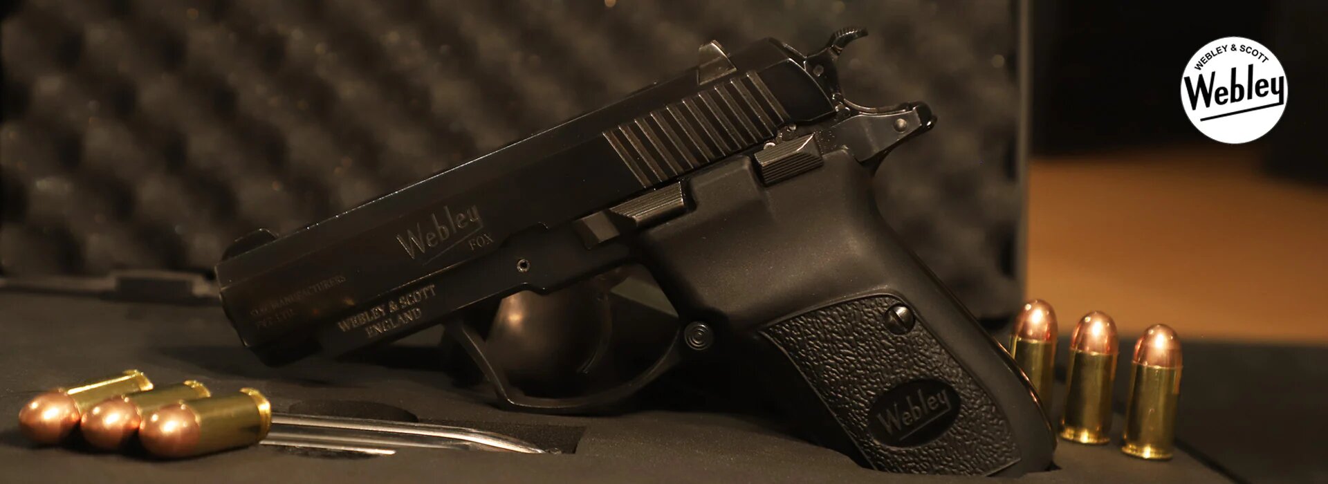 Webley India Fox pistol