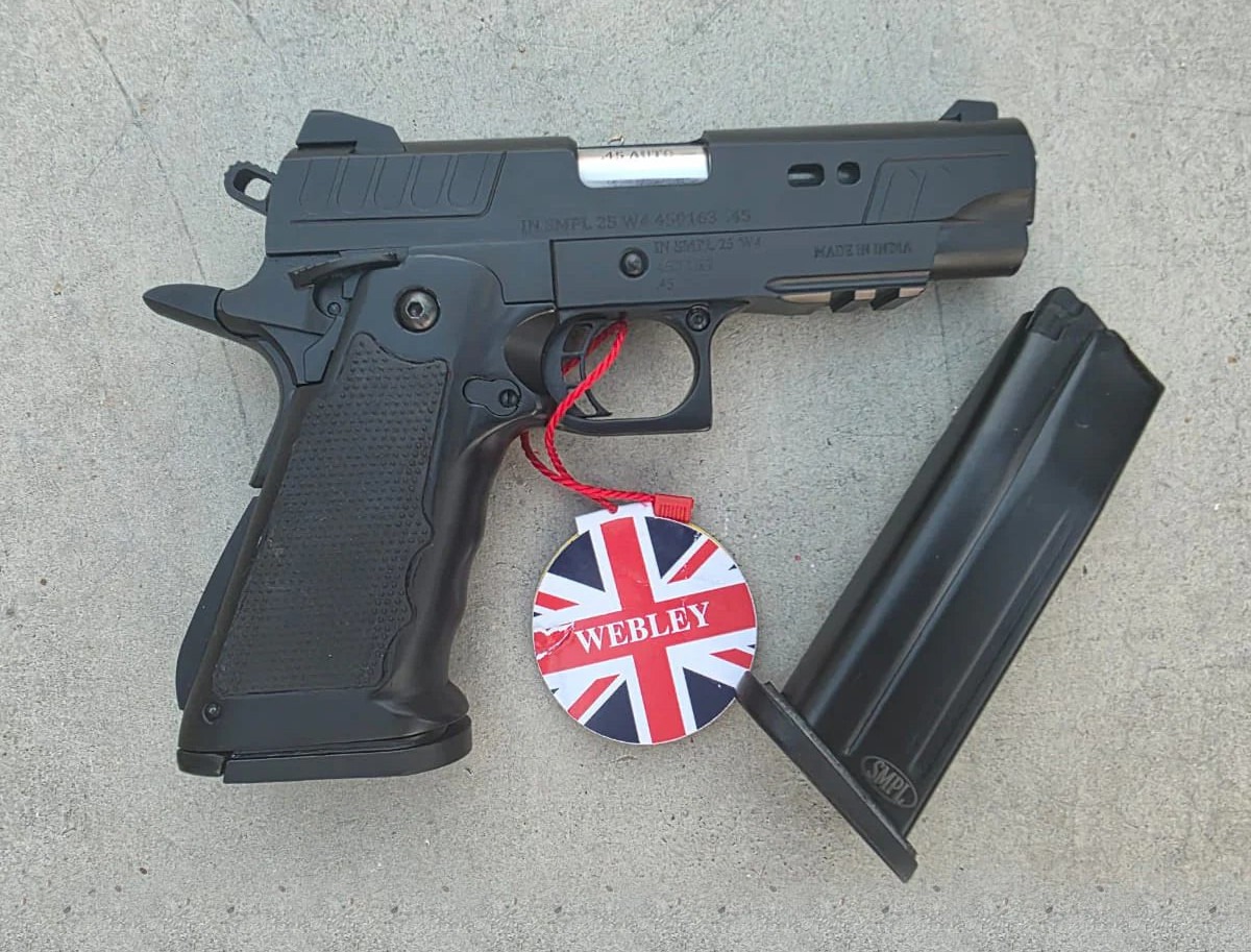 Webley India Bull pistol