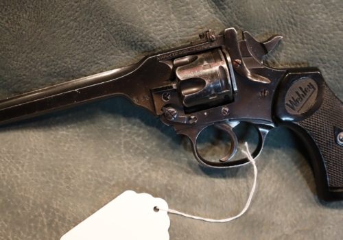 Webley MkIV 22lr Target Revolver