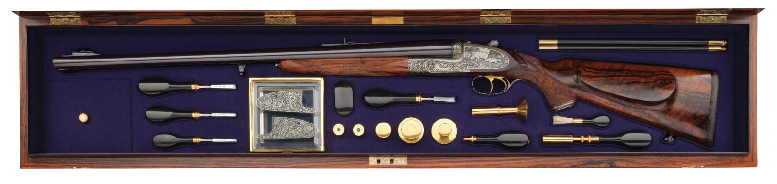 Ken Hunt Engraved Holland and Holland 577NE Double Rifle