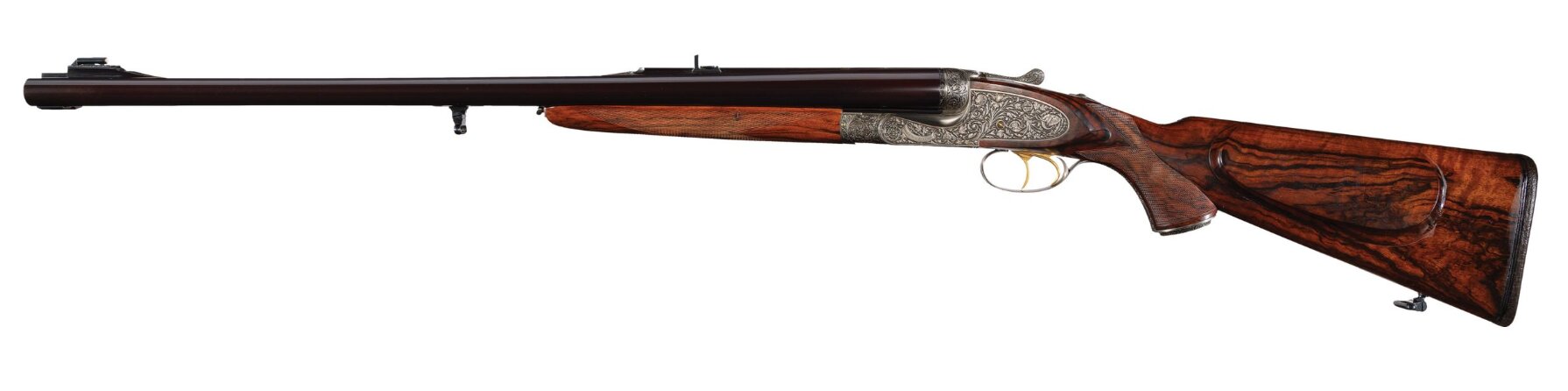 Ken Hunt Engraved Holland and Holland 577NE Double Rifle