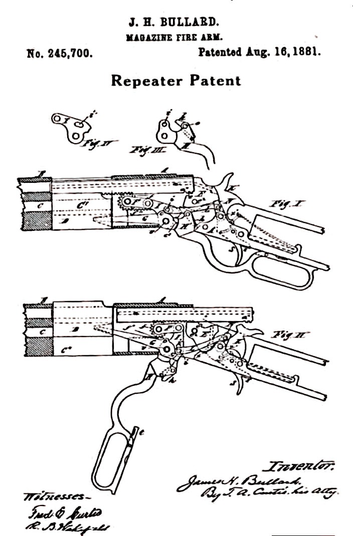 Bullard Deluxe Large Frame Sporting Rifle