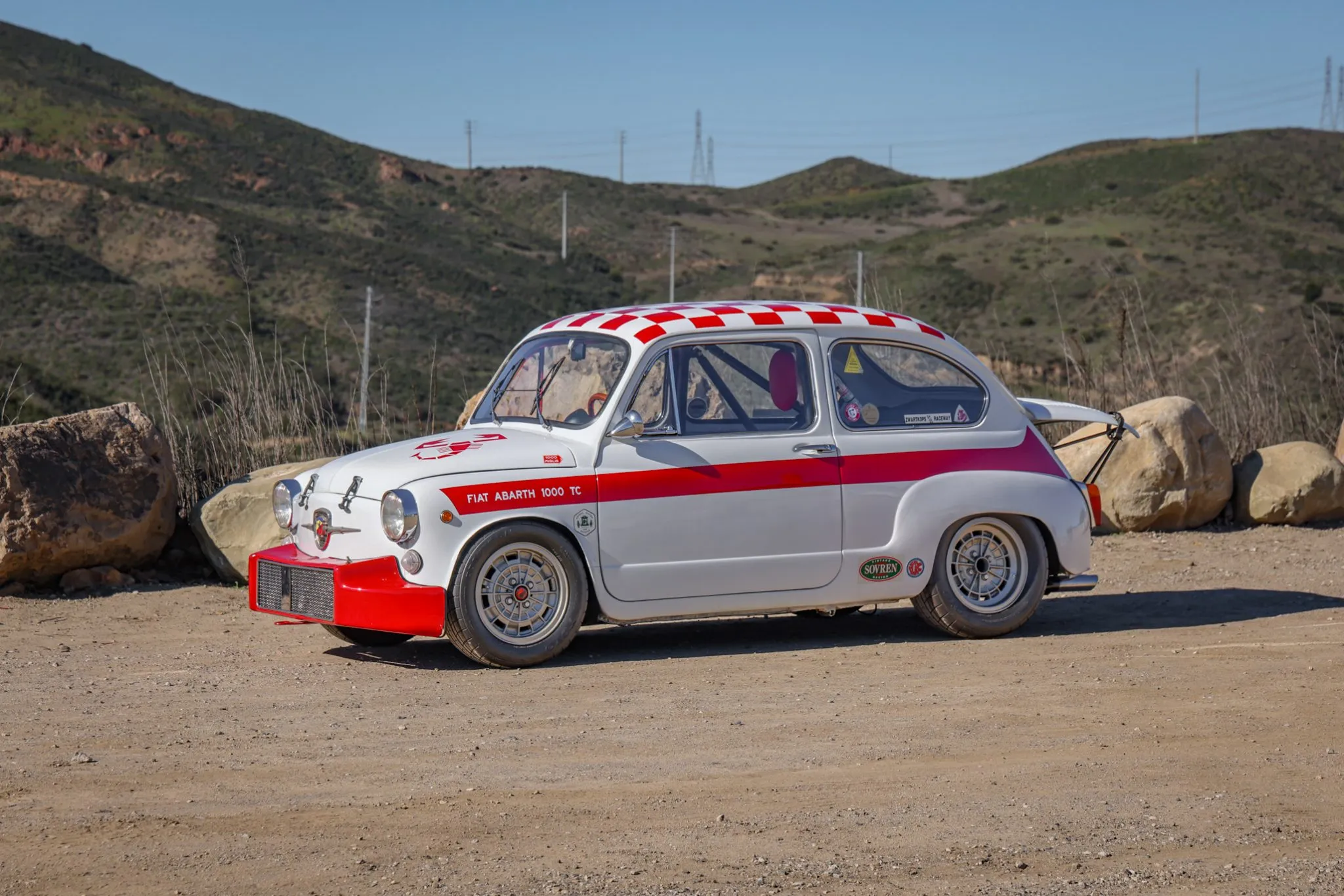 Fiat-Abarth 1000TC Berlina Corsa Tipo 5M competition car