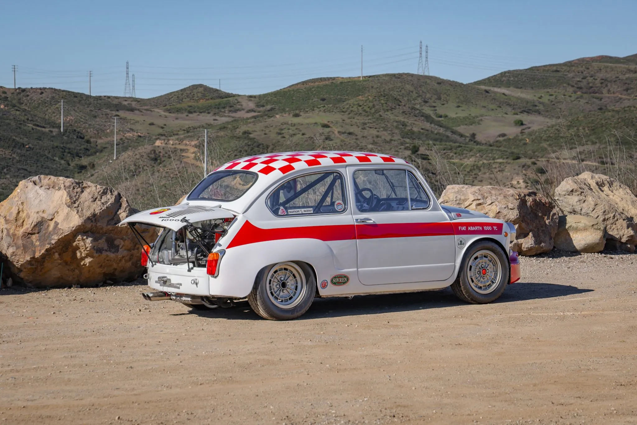 Fiat-Abarth 1000TC Berlina Corsa Tipo 5M competition car