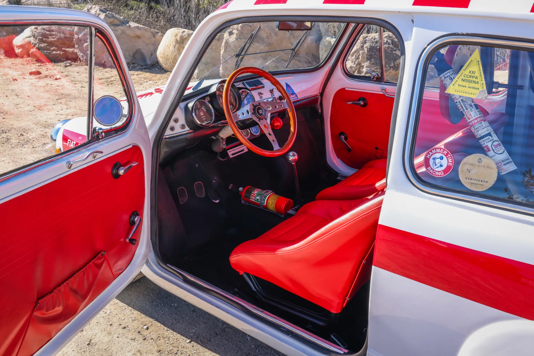 Fiat-Abarth 1000TC Berlina Corsa Tipo 5M competition car