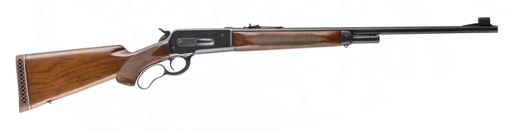 Winchester M71 lever action sporting rifle