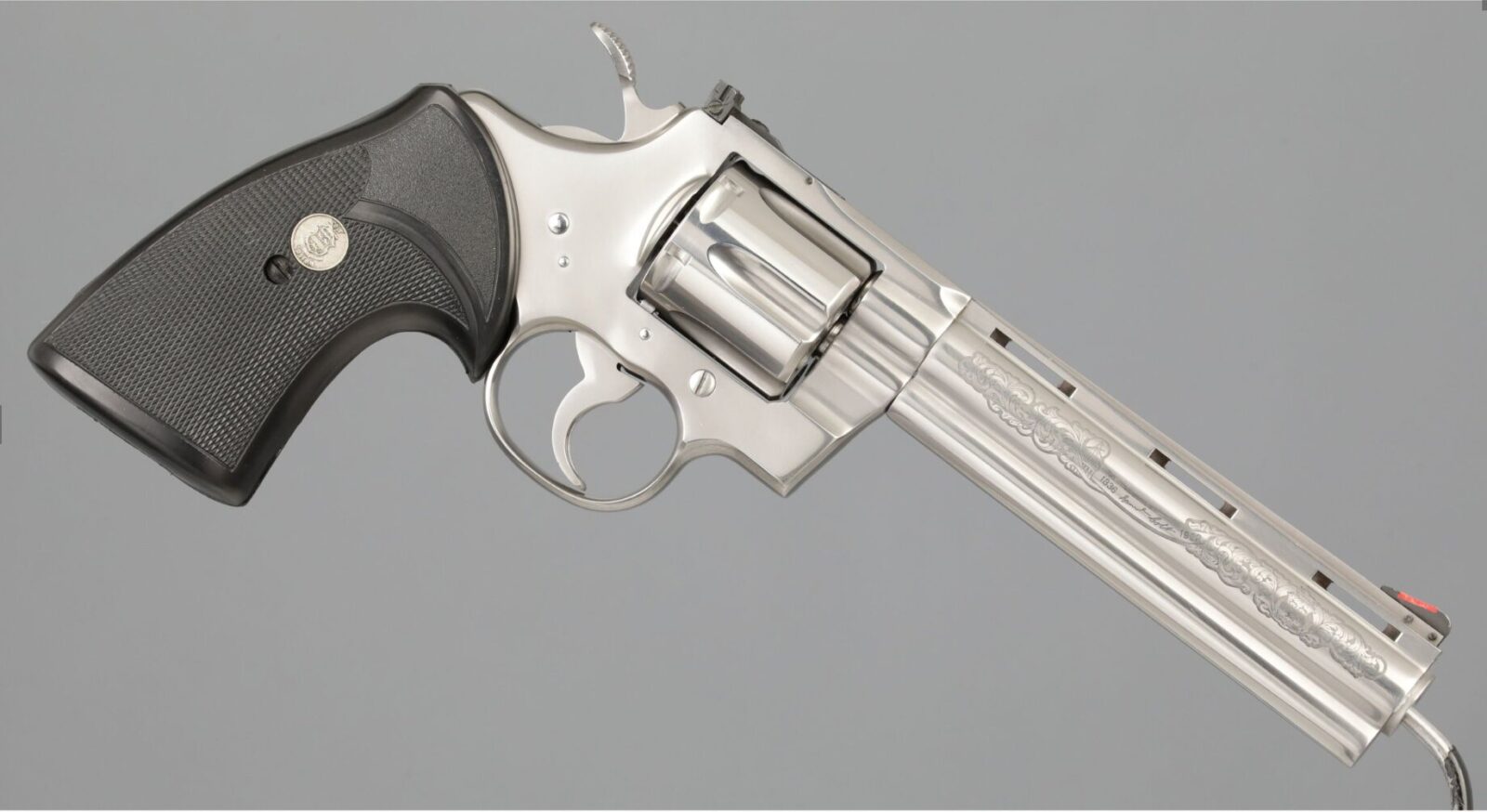 Colt Custom Shop Limited Edition Silver Snake Python Revolver - Revivaler
