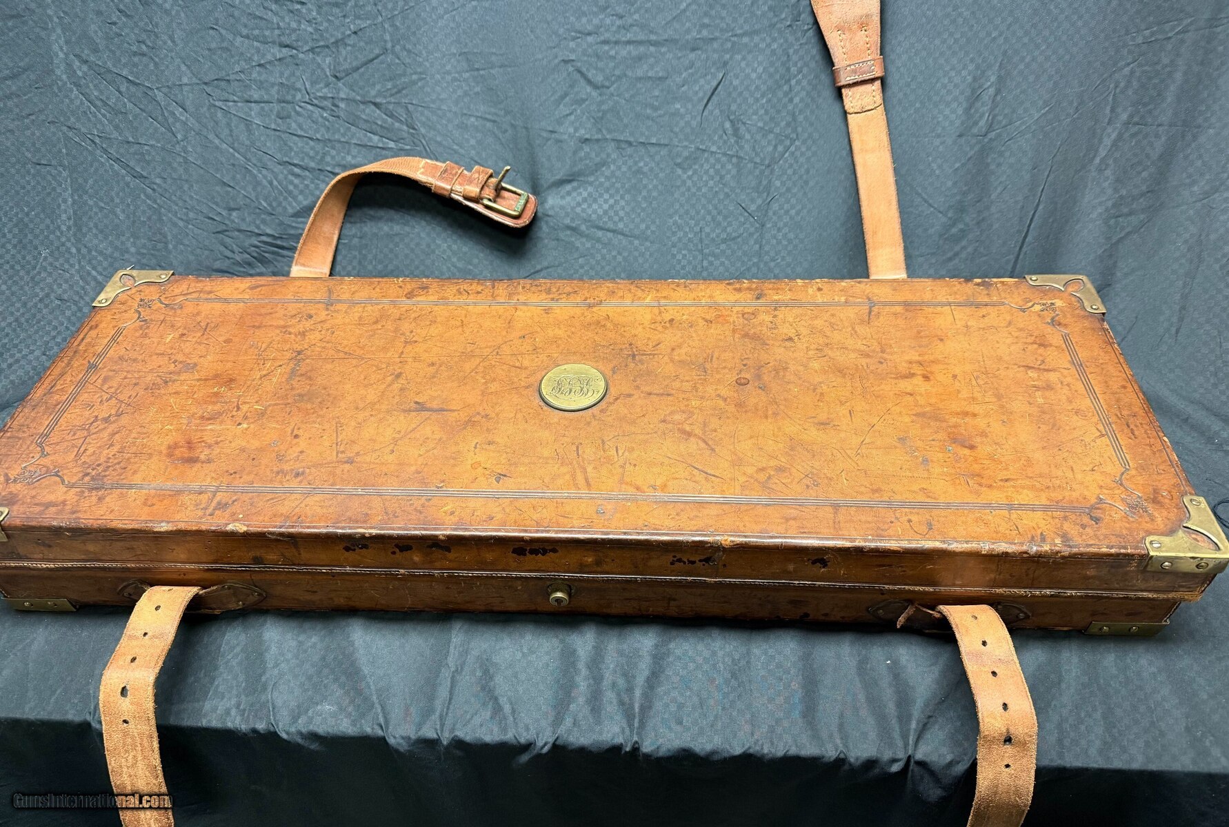 D and J Fraser Falling Block antique target rifle